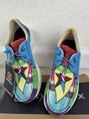 Twisted X "Alex" Women's Ultra Lite Casual Loafers Multi-Color Bold Design!